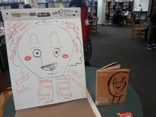 Literacy Lab sessions are inspired by great new books like <i>How To Be a Lion</i> by Ed Vere.